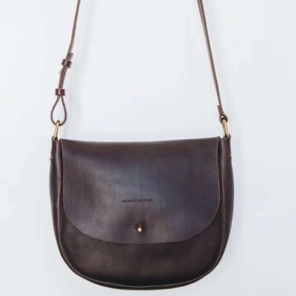 *THE SADDLE BAG IN COCOA - Picture 3 of 10